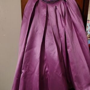 Studio I Purple Kids Formal Dress